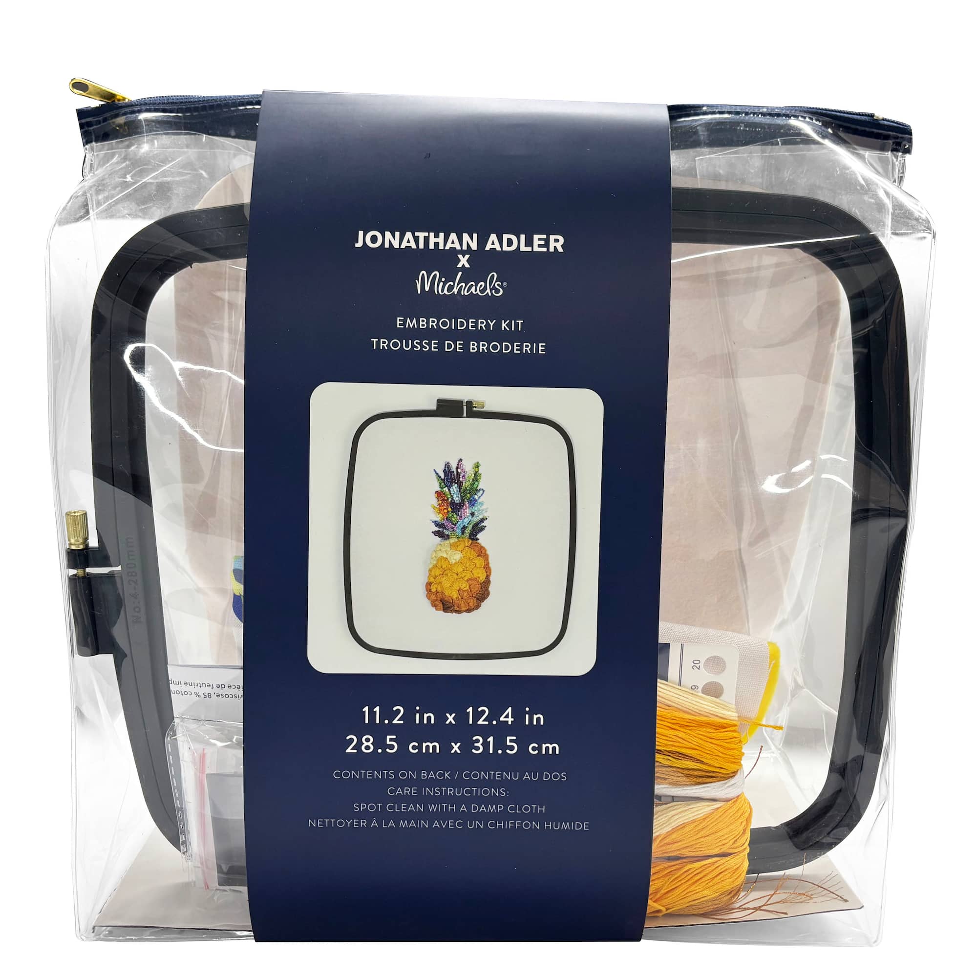 Jonathan Adler x Michaels Pineapple Bead & Embroidery Kit